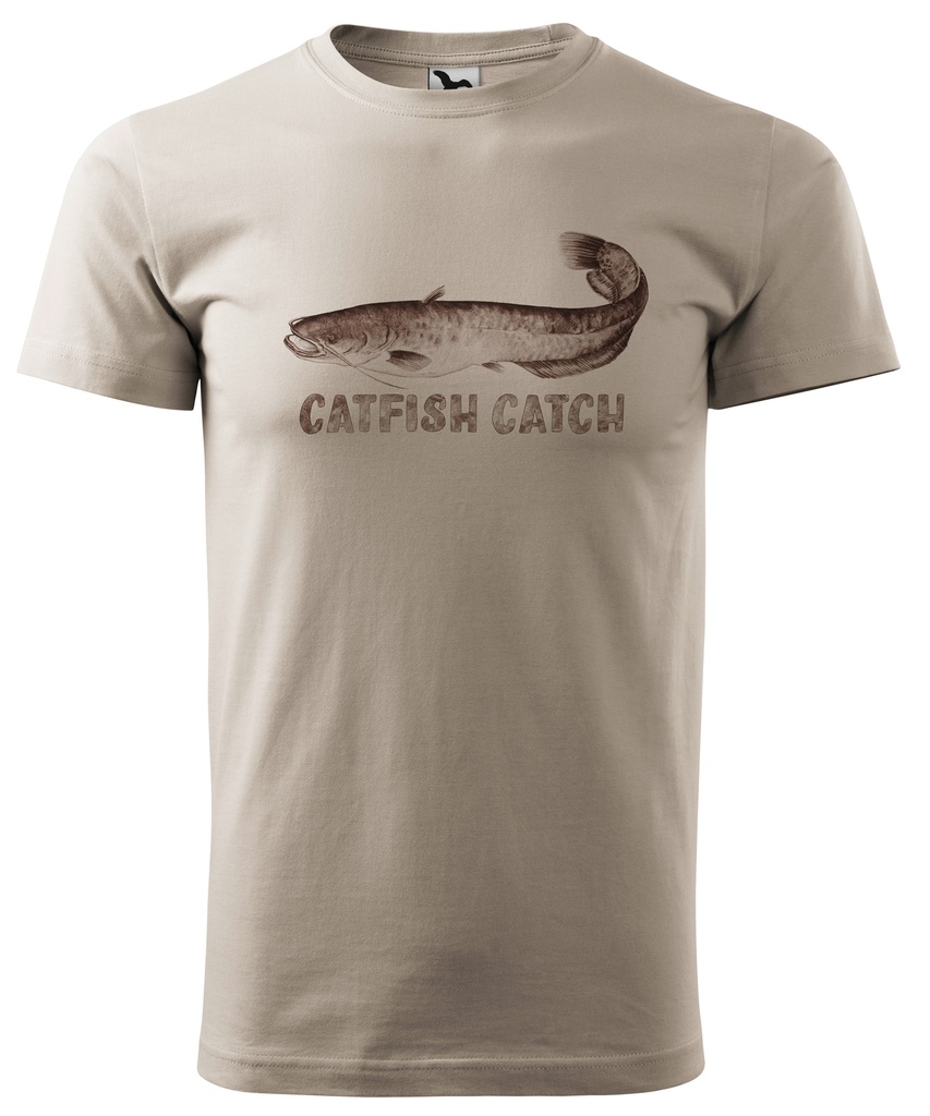 Férfi póló harcsa (drapp)